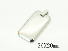 HY Wholesale Pendant Jewelry 316L Stainless Steel Jewelry Pendant-HY59P1225HSD