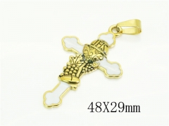 HY Wholesale Pendant Jewelry 316L Stainless Steel Jewelry Pendant-HY12P2070ML