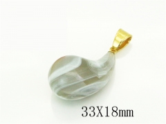 HY Wholesale Pendant Jewelry 316L Stainless Steel Jewelry Pendant-HY13P2180QKL