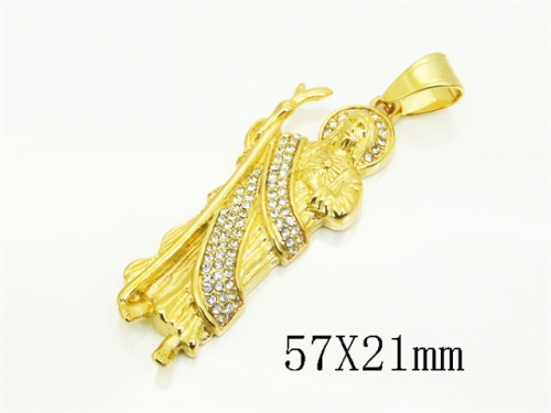 HY Wholesale Pendant Jewelry 316L Stainless Steel Jewelry Pendant-HY12P2049HJD