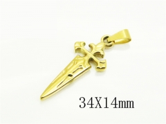 HY Wholesale Pendant Jewelry 316L Stainless Steel Jewelry Pendant-HY12P2098JE