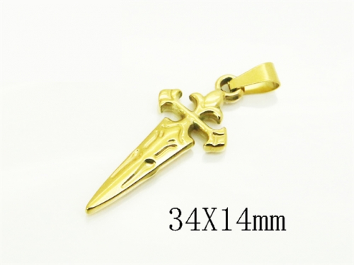 HY Wholesale Pendant Jewelry 316L Stainless Steel Jewelry Pendant-HY12P2098JE