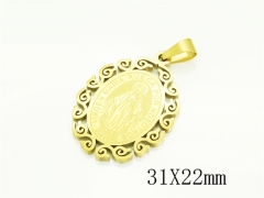 HY Wholesale Pendant Jewelry 316L Stainless Steel Jewelry Pendant-HY12P2027KG