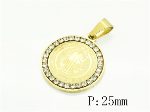 HY Wholesale Pendant Jewelry 316L Stainless Steel Jewelry Pendant-HY12P2040ML