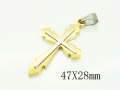 HY Wholesale Pendant Jewelry 316L Stainless Steel Jewelry Pendant-HY59P1221OX