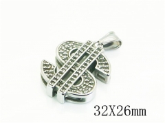 HY Wholesale Pendant Jewelry 316L Stainless Steel Jewelry Pendant-HY59P1206HEE