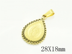 HY Wholesale Pendant Jewelry 316L Stainless Steel Jewelry Pendant-HY12P2029KC