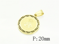 HY Wholesale Pendant Jewelry 316L Stainless Steel Jewelry Pendant-HY12P2037KF