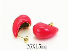 HY Wholesale Earrings Jewelry 316L Stainless Steel Earrings Jewelry-HY32E0678OC