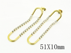 HY Wholesale Earrings Jewelry 316L Stainless Steel Earrings Jewelry-HY80E1607NL