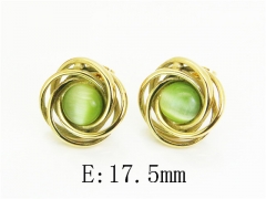 HY Wholesale Earrings Jewelry 316L Stainless Steel Earrings Jewelry-HY80E1624ML