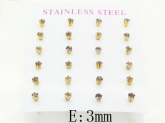 HY Wholesale Earrings Jewelry 316L Stainless Steel Earrings Jewelry-HY94E0376OF