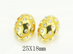 HY Wholesale Earrings Jewelry 316L Stainless Steel Earrings Jewelry-HY13E0026HHQ