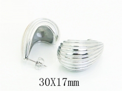 HY Wholesale Earrings Jewelry 316L Stainless Steel Earrings Jewelry-HY30E2150NC