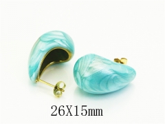 HY Wholesale Earrings Jewelry 316L Stainless Steel Earrings Jewelry-HY32E0684OY