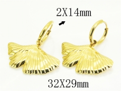 HY Wholesale Earrings Jewelry 316L Stainless Steel Earrings Jewelry-HY48E0108PX