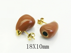 HY Wholesale Earrings Jewelry 316L Stainless Steel Earrings Jewelry-HY94E0306OG