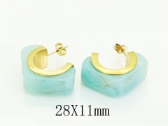 HY Wholesale Earrings Jewelry 316L Stainless Steel Earrings Jewelry-HY80E1545PT