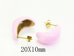 HY Wholesale Earrings Jewelry 316L Stainless Steel Earrings Jewelry-HY94E0278OV