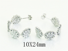 HY Wholesale Earrings Jewelry 316L Stainless Steel Earrings Jewelry-HY30E2143NV