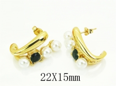 HY Wholesale Earrings Jewelry 316L Stainless Steel Earrings Jewelry-HY80E1672OW