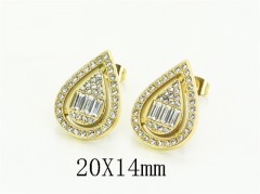 HY Wholesale Earrings Jewelry 316L Stainless Steel Earrings Jewelry-HY80E1547PW