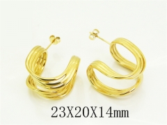 HY Wholesale Earrings Jewelry 316L Stainless Steel Earrings Jewelry-HY48E0089HBB