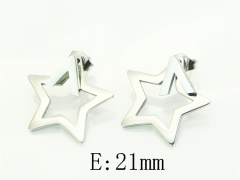 HY Wholesale Earrings Jewelry 316L Stainless Steel Earrings Jewelry-HY70E1507KQ