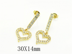 HY Wholesale Earrings Jewelry 316L Stainless Steel Earrings Jewelry-HY59E1285PS