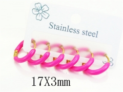 HY Wholesale Earrings Jewelry 316L Stainless Steel Earrings Jewelry-HY54E0204HHB