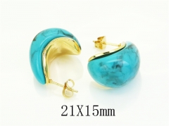 HY Wholesale Earrings Jewelry 316L Stainless Steel Earrings Jewelry-HY70E1544AML