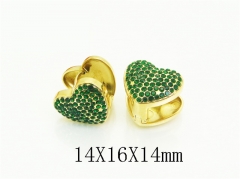 HY Wholesale Earrings Jewelry 316L Stainless Steel Earrings Jewelry-HY30E2233HML