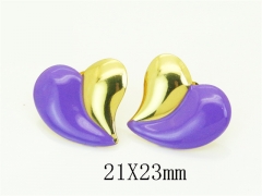 HY Wholesale Earrings Jewelry 316L Stainless Steel Earrings Jewelry-HY02E0019OE