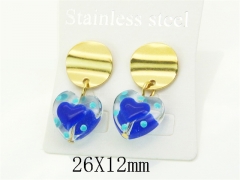 HY Wholesale Earrings Jewelry 316L Stainless Steel Earrings Jewelry-HY92E0272HEE