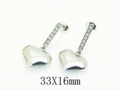 HY Wholesale Earrings Jewelry 316L Stainless Steel Earrings Jewelry-HY59E1312OR