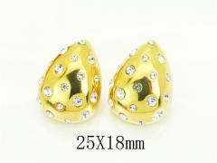 HY Wholesale Earrings Jewelry 316L Stainless Steel Earrings Jewelry-HY13E0030HHR