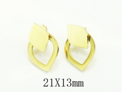 HY Wholesale Earrings Jewelry 316L Stainless Steel Earrings Jewelry-HY70E1528BLL