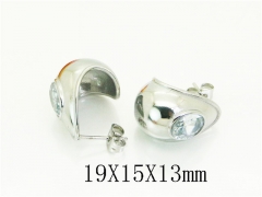 HY Wholesale Earrings Jewelry 316L Stainless Steel Earrings Jewelry-HY80E1643LW