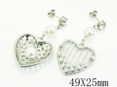 HY Wholesale Earrings Jewelry 316L Stainless Steel Earrings Jewelry-HY80E1583OL