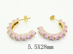 HY Wholesale Earrings Jewelry 316L Stainless Steel Earrings Jewelry-HY80E1706PT