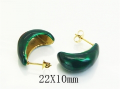 HY Wholesale Earrings Jewelry 316L Stainless Steel Earrings Jewelry-HY94E0282OY