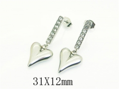 HY Wholesale Earrings Jewelry 316L Stainless Steel Earrings Jewelry-HY59E1310OB