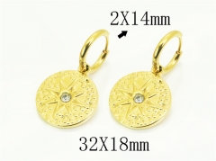 HY Wholesale Earrings Jewelry 316L Stainless Steel Earrings Jewelry-HY48E0111PE