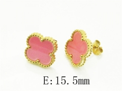 HY Wholesale Earrings Jewelry 316L Stainless Steel Earrings Jewelry-HY09E0339BJL