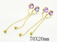 HY Wholesale Earrings Jewelry 316L Stainless Steel Earrings Jewelry-HY32E0690PX