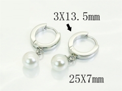 HY Wholesale Earrings Jewelry 316L Stainless Steel Earrings Jewelry-HY30E2123LS