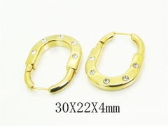 HY Wholesale Earrings Jewelry 316L Stainless Steel Earrings Jewelry-HY80E1712HRL