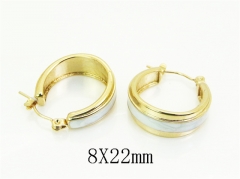 HY Wholesale Earrings Jewelry 316L Stainless Steel Earrings Jewelry-HY80E1702OR