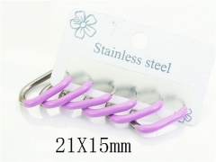 HY Wholesale Earrings Jewelry 316L Stainless Steel Earrings Jewelry-HY54E0198HSS