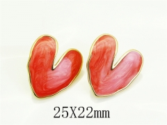 HY Wholesale Earrings Jewelry 316L Stainless Steel Earrings Jewelry-HY80E1557OG